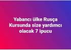 Yabancı ülkede rusça kursunda size yardımcı olacak 7 ipucu